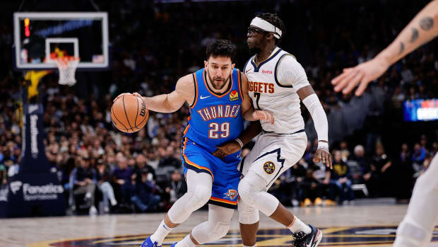Vasilije Micic, Reggie Jackson, Denver Nuggets